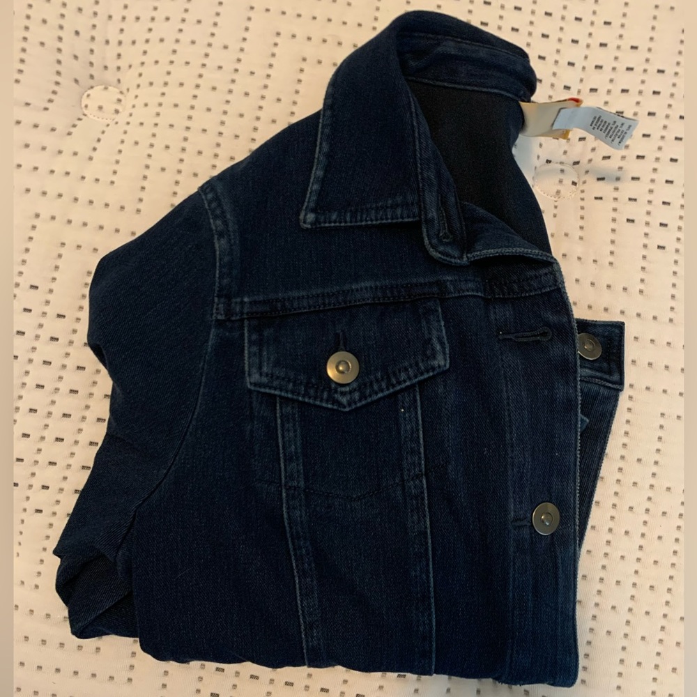 Ruby Rd. Dark Denim Jacket - Picture 4 of 5